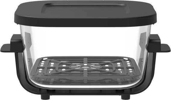 Mechanical Visible Glass Air Fryer
