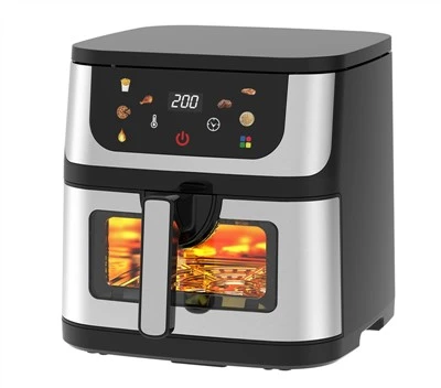 Air Fryer with Colorful Touch Panel