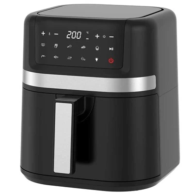 Stainless Steel Trim Digital Visible Air Fryer